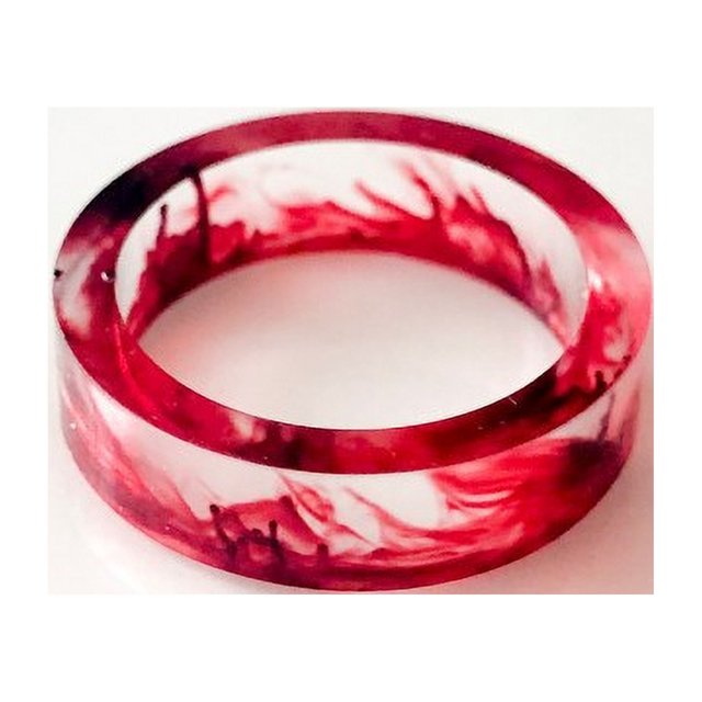 Halloween Ghost Blood Stain Ring