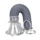 thumbnail image 2 of Manguera extractora de humos de soldadura, potente succión, extractor de aire, conducto, colector, brazo con 100 mm, 2 of 9