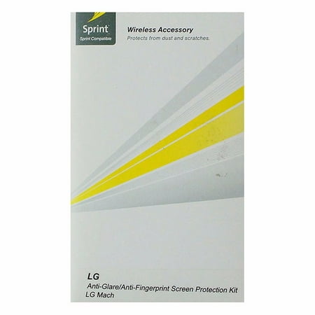 Sprint Accessories Ventev Screen Protection Kit for LG Mach - Clear - 3 Pack
