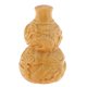 thumbnail image 4 of Artesanía de Colección de Modelos de Calabaza de Ornamento de Estantería de Oficina en hogar Baoblaze Estatua de madera hecha a mano, 4 of 7