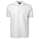 thumbnail image 1 of Tee Jays - Polo elastico de manga corta para caballero/hombre de primera  Modelo Luxury Stretch- Verano/ Vacaciones (Blanco), 1 of 2