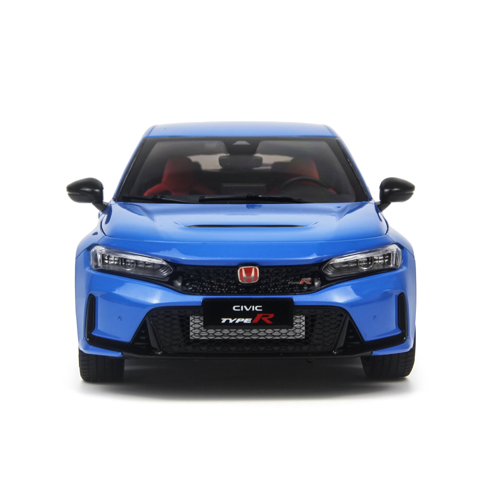 1:18 Scale Paudi Honda Civic Type-R FL5 2023 Blue Diecast Model Car  Toy Series