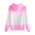 thumbnail image 3 of PENGXIANG Femmes Mode Quotidienne Polyvalent Casual Sweat-Shirt Col Rond Quotidien Manches Longues Patchwork Top Sweat-Shirts, 3 of 4