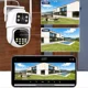 thumbnail image 4 of Cámara De Seguridad Exterior Wifi 8mp Doble Lente Y Pantalla, 4 of 8