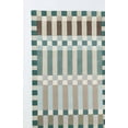 thumbnail image 4 of Aarish Rugs Handcrafted Hoxton Wool Hand Tufted Checkered Area Rug for Living Room, Bedroom Any Room (Color:-Blue Green, Size:-4 x 7 ft), 4 of 5
