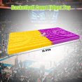 thumbnail image 2 of Cancha de baloncesto Pop Fidget Toy HUOGUO, tamaño grande, color amarillo y morado, 2 of 5