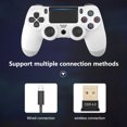 thumbnail image 4 of Controlador de juego inalámbrico Controlador Ps4 Bluetooth Cabezal de doble cabeza Mango de copo de nieve Joystick Mando Game Pad para la consola de juegos 4 Xemadio 2033297-1, 4 of 9
