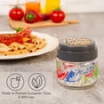 thumbnail image 5 of Crystalia Stainless Steel Cheese Grater with Lead-Free Glass Storage Container, Small Food Processor for Parmesan, Garlic, Onion, Vegetables, Dishwasher Safe (Gray), 5 of 7