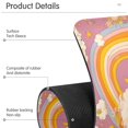 thumbnail image 4 of Yayeee Faucet Mat for Kitchen Sink 14.7" Diatomite Long Splash Guard Pad, Purple Retro Rainbow, 4 of 7