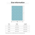 thumbnail image 5 of Hirioo Cartoon Teeth for Flannel Blanket, Cozy and Warm Throw for Bed or Couch ,Perfect for All Seasons-50"x40", 5 of 6