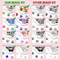 thumbnail image 5 of Kit para hacer pulseras, kit de cuentas para hacer pulseras para principiantes, cuentas para hacer pulseras de la amistad, 5 of 5