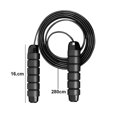 thumbnail image 2 of Skipping Rope With Ball Bearings Foam Handles For Like Speed Training, Endurance Training Blue, 2 of 5