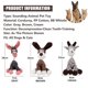 thumbnail image 4 of Indestructible Robust Donkey, Squeaky Dog Toys For Aggressive Chewers, Stuffed Dog Toy Plush Dog Toy, 4 of 5