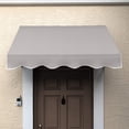 thumbnail image 3 of Awntech 4.38 Ft San Francisco Closed-Sided Fixed Awning Canopy (52.5in x 16in x 30in), Gray, 3 of 3