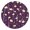 70, variant on Spring Floral Round Tablecloth with Elastic Edge, Daisy Print for Indoor Outdoor Kitchen Dining Use, Fits 44-52 Inch Tables