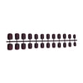 thumbnail image 1 of Dalazy Square Fake Nail Set Classic Scratch Resistant Artificial Press-on Fingernails Full Cover Strong Viscosity Manicure Stickers Type 1 Type 3, 1 of 6
