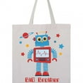 thumbnail image 4 of Inktastic Robot Big Brother Ii Tote Bag, 4 of 4