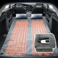 thumbnail image 3 of HLONK Machine Washable Electric Car  with USB Fast Charging 12 Volt 75W Heated Travel  Flannel Heating Throw for Car Truck SUV Van 59x63” with Controller 3 Heating Level Gray, 3 of 9