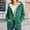 Green, variant on Hoodie Blanket for Women Hooded Sweatshirt Winter Warm Lined Jacket Cozy Soft Pullover Outerwear for Cold Weather