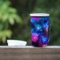 thumbnail image 6 of WIRESTER 3pcs Set Cup Sleeves for Cold Beverages Ice Coffee, Reusable Neoprene Insulated Sleeves with Handle Slip Resistants Bottle Cover - Celestial Blue Purple Galaxy, 6 of 7