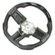thumbnail image 1 of Volante De Cuero De Napa, Pantalla De Voltaje De Temperatura Del Agua Resistencia Al Calor Volante LED Diseño De Carreras De Fondo Plano Para Automóvil, 1 of 8