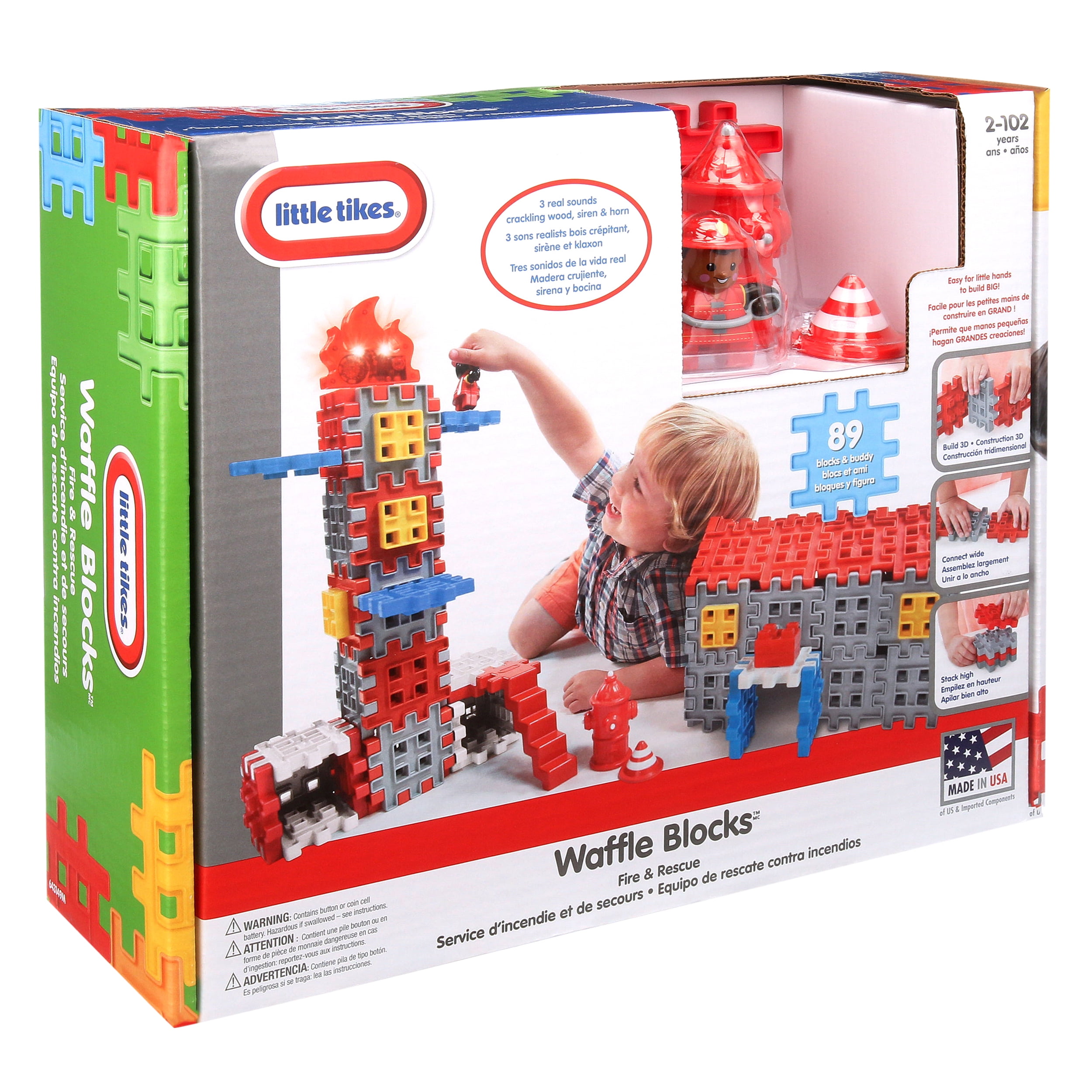 waffle blocks fire truck