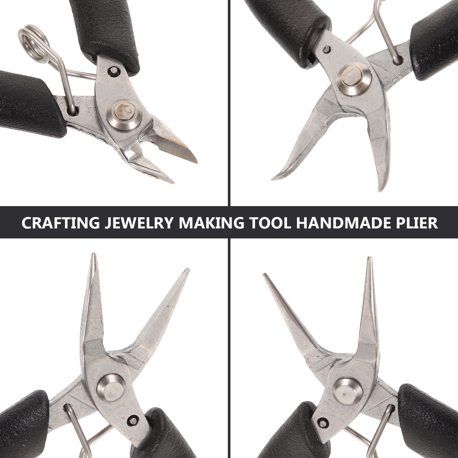 OUNONA Looper Plier for Jewelry Making with Resistance Black Alloy Craft Tool for Use