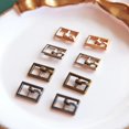 5mm/0.2'' (Inner Diameter) Rectangle Shape Metal Buckles, Doll Mini ...