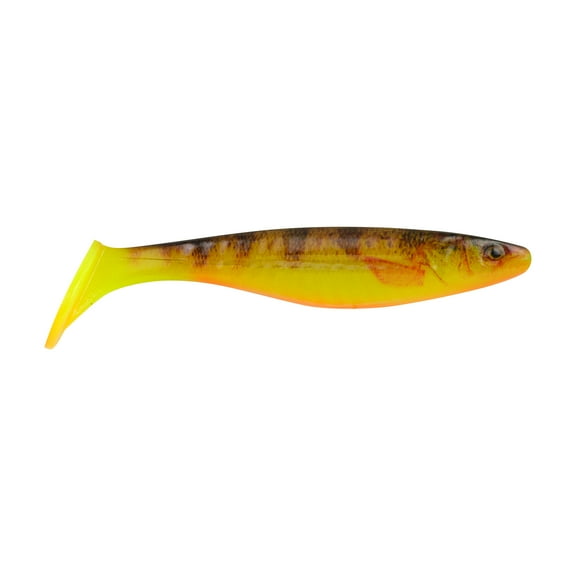 Berkley PowerBait The Champ Swimmer, 3.8 in., HD Fire Perch
