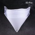 thumbnail image 2 of Uxcell 60Pcs 120um 170mmx130mm Cone Paint Screen Funnel Nylon Mesh Paper Paint Strainer, 2 of 6