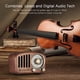 thumbnail image 3 of Altavoz Bluetooth Greadio Vintage Retro Radio FM de Madera de Nogal, 3 of 3