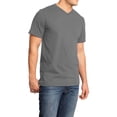 thumbnail image 4 of Mafoose Men's Young Very Important V-Neck Tee Grey Medium, 4 of 4
