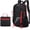 Black, variant on Foldable Waterproof Camping Backpack, Waterproof Hiking Backpack, Ultralight Collapsible Quick Dry Daypack Trekking Bag 35L