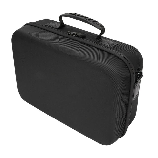 Carrying Case for Game Console, Portable Game Console Storage Bag with 24 Games Card Slots, Protective Hard Shell Travel Case for Dock, Power Adapter, Controller, Headphones