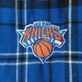 thumbnail image 3 of Men's Concepts Sport Blue/Black New York Knicks Ultimate Plaid Flannel Pants, 3 of 4