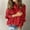 Watermelon Red, variant on Tejiojio Clearance Stylish Winter And Spring Women's Turtleneck Knitted Jumper Sweater Long Sleeve Elegant Casual Tops