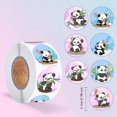 thumbnail image 2 of Giyblacko Panda Animals For Children To Encourage Stickers Inspirational Cartoon Stickers Cute Stickers Seal Stickers 500pc, 2 of 7