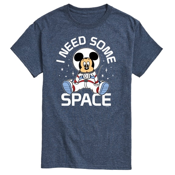 Mickey & Friends - I Need Some Space - Men's Short Sleeve Graphic T-Shirt