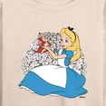 thumbnail image 3 of Disney - Alice in Wonderland - Alice And Dinah - Women's Lightweight French Terry Long Sleeve Shirt, 3 of 5
