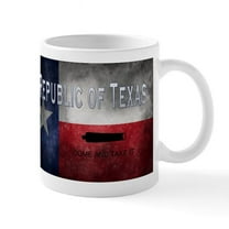 CafePress - Republic Of Texas - 11 oz Ceramic Mug - Novelty Coffee Tea Cup