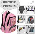 thumbnail image 6 of Aplkyhs Cute Axolotl 17 Inch Backpack for Age 6-12 School Bag Lightweight Water Resistant Bookbag with Adjustable Straps for Elementary Travel, 6 of 7