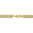 thumbnail image 4 of 14k 8.5mm Beveled Curb Chain (Weight: 78.78 Grams, Length: 24 Inches), 4 of 4
