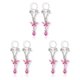 thumbnail image 2 of Guardurnaity Piercings falsos Adorno para el cuerpo Joyas para cuerpos Accesorio de moda Adornos para senos de mujer Anillos para pezones para mujer Rosa Type1 NO1 Guardurnaity CBP221335, 2 of 6