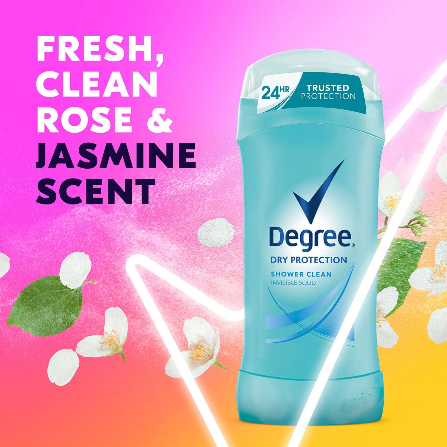 Degree Antiperspirant Deodorant Shower Clean 2.6 Ounce (Pack of 5)