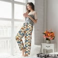 thumbnail image 3 of Haiem Butterflies Wild Insect Women's Pajama Pants Ultra Lightweight Pjs Bottoms Sleepwear Bottom Pants With Pocket Drawstring-Medium, 3 of 7