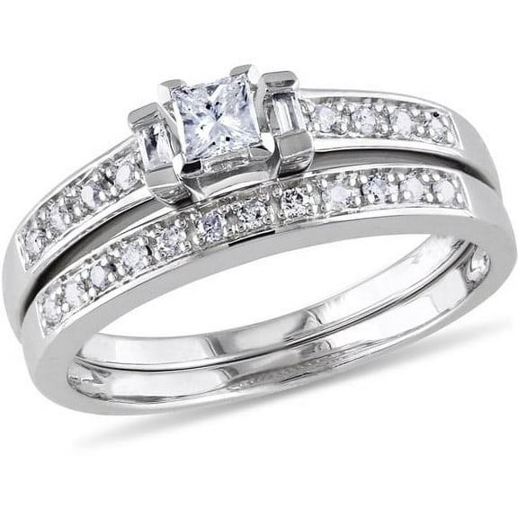 Everly Women's Diamond Sterling Silver Bridal Set