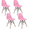 thumbnail image 1 of 4 Sillas Rosa Comedor Modernas Minimalistas Cocina Silla Exterior, 1 of 2