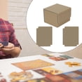 thumbnail image 2 of Caja para baraja de cartas coleccionables, organizador de cartas de juego, juguete coleccionable Cuadros Marrón, 2 of 9