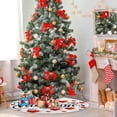 thumbnail image 4 of GZHJMY Valentine's Day Love Christmas Tree Skirt Home Decoration Large Round Christmas Tree Skirt for Holiday Party Home Christmas Day Ornaments, 35.4", 4 of 6