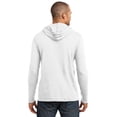 thumbnail image 2 of 100% Ring Spun Cotton Long Sleeve Hooded TShirt, 2 of 2